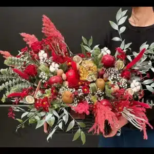 سبد گل و میوه سولماز