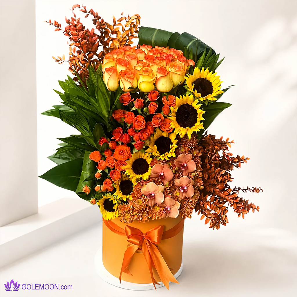 خرید باکس گل الگا خرید باکس گل الگا