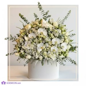 خرید باکس گل ترحیم آسو