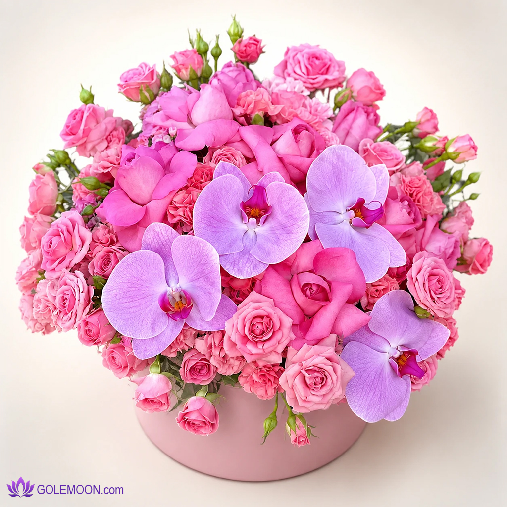 خرید باکس گل ساتیا خرید باکس گل ساتیا