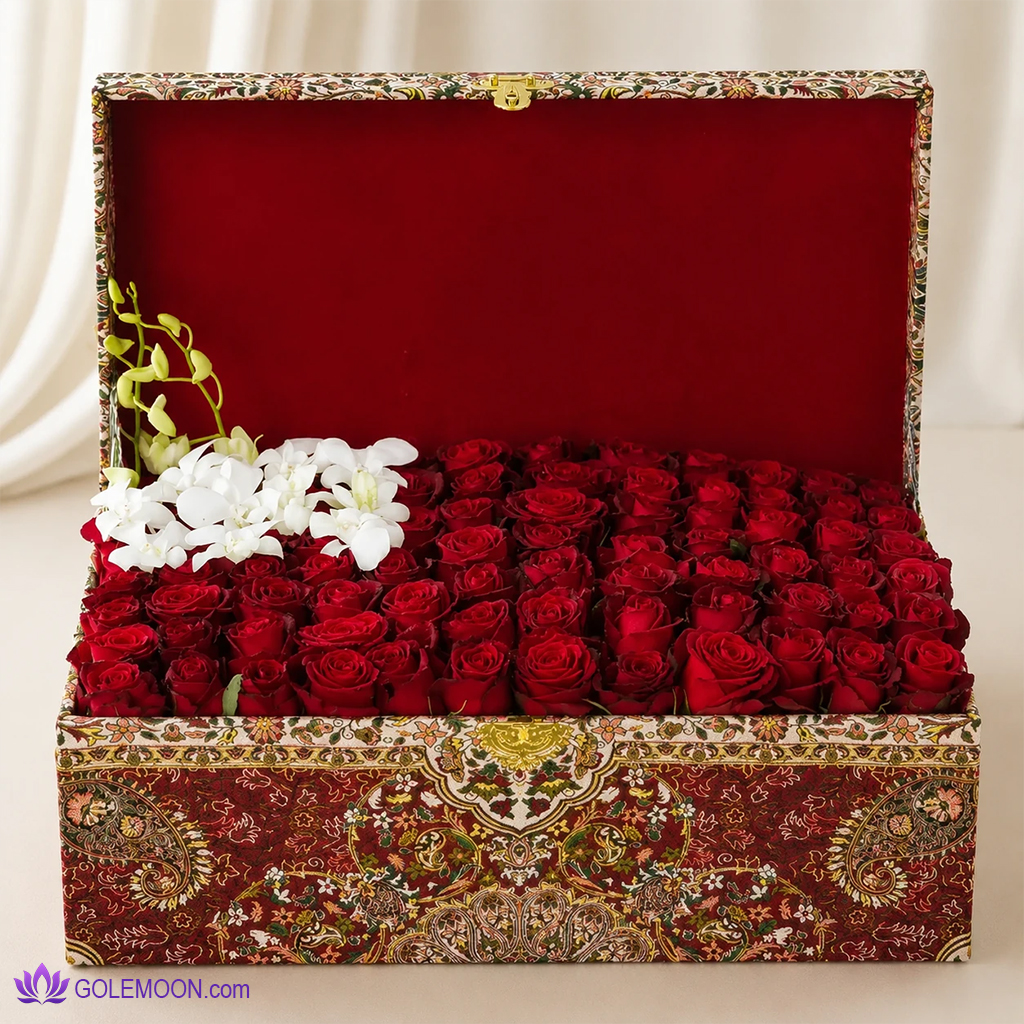 خرید باکس گل ساناز خرید باکس گل ساناز