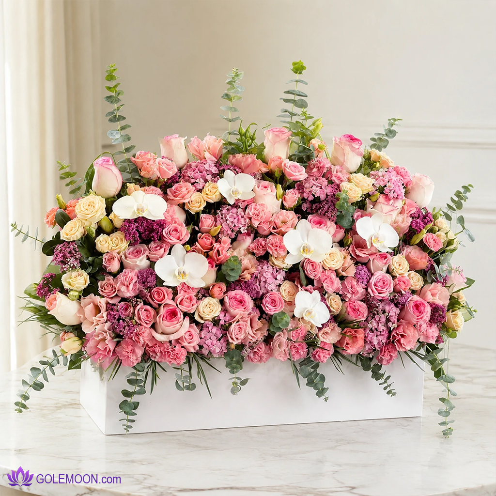خرید باکس گل پریا خرید باکس گل پریا