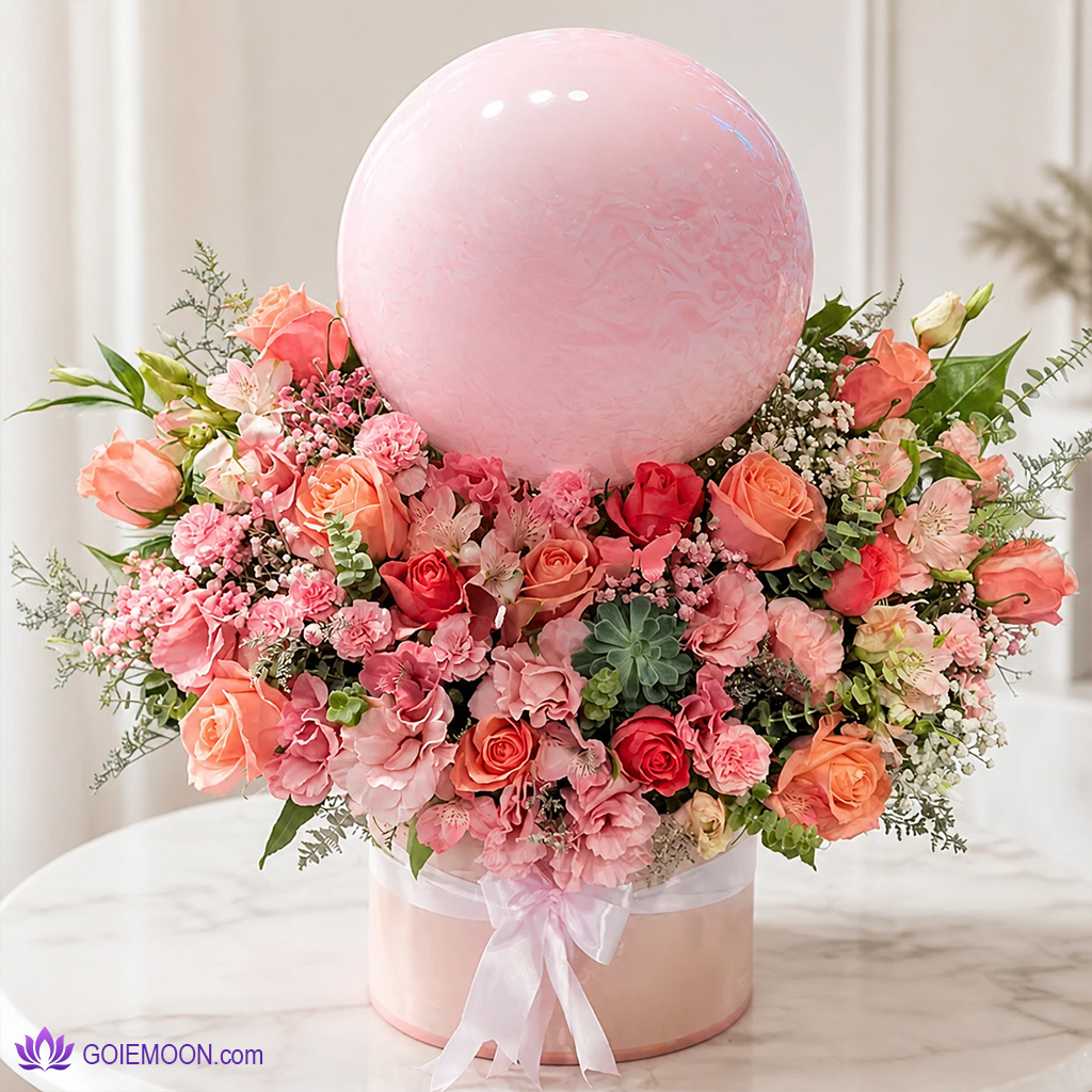 خرید باکس گل پریسان خرید باکس گل پریسان