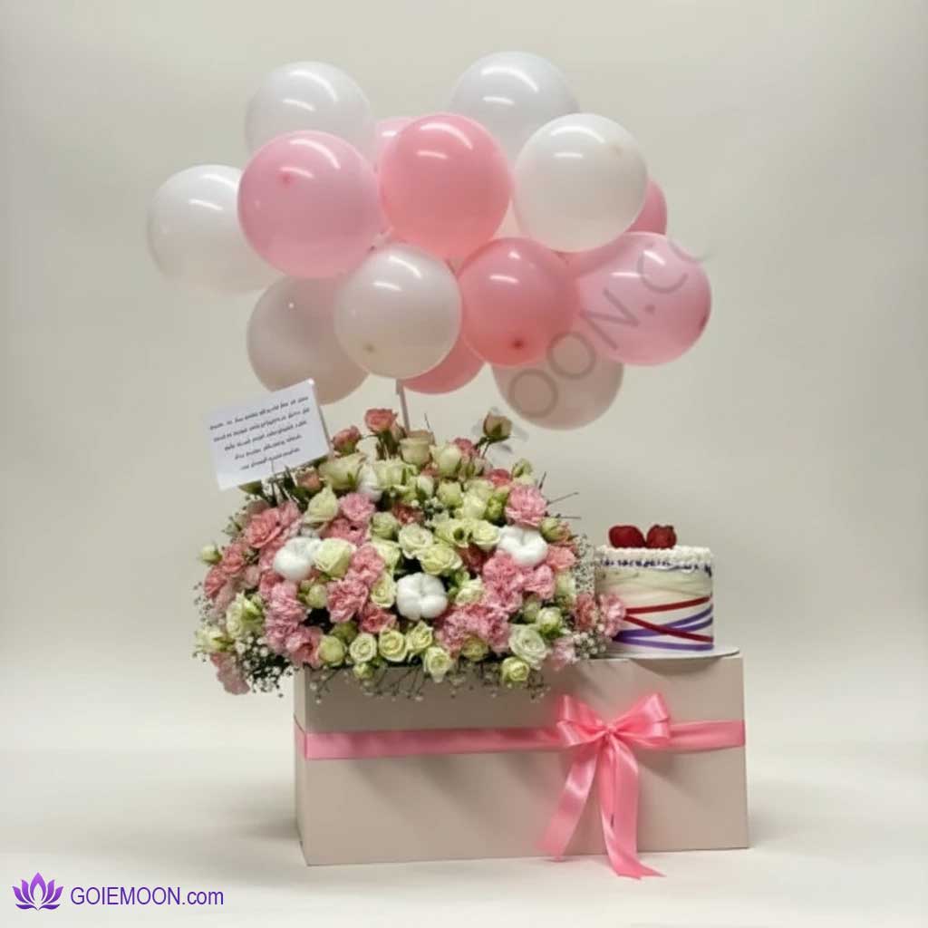 خرید باکس گل چکاوک خرید باکس گل چکاوک