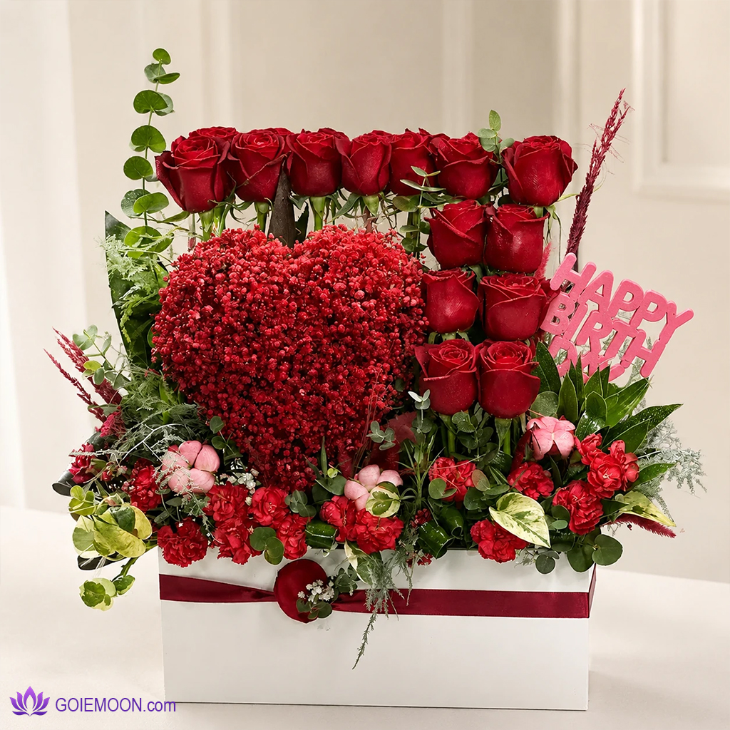 خرید باکس گل کیارا خرید باکس گل کیارا