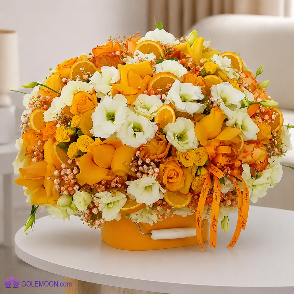 خرید باکس گل گلوریا خرید باکس گل گلوریا