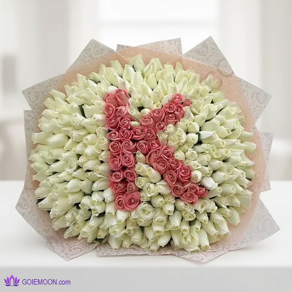 خرید دسته گل حرف K خرید دسته گل حرف K
