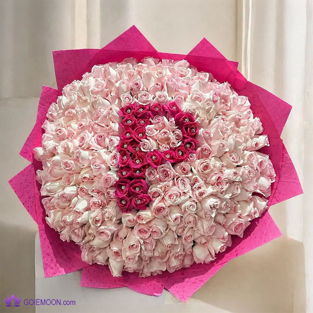 خرید دسته گل حرف P خرید دسته گل حرف P
