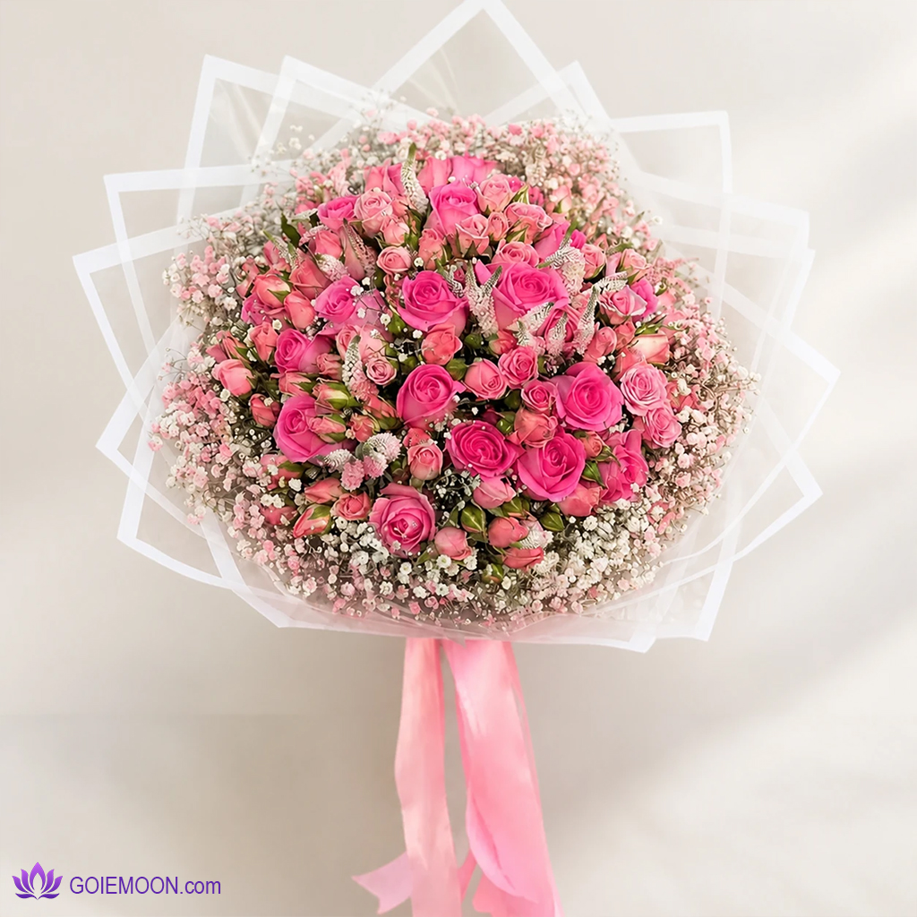 خرید دسته گل لورا خرید دسته گل لورا