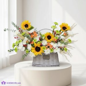 خرید سبد گل سپینود