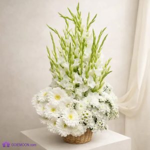 خرید سبد گل شکوفا