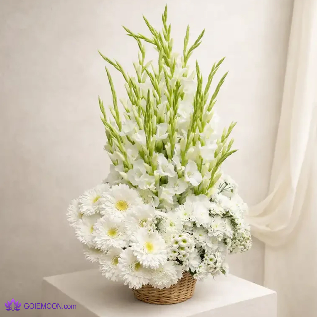 خرید سبد گل شکوفا خرید سبد گل شکوفا