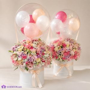 خرید پکیج باکس گل پریشاد