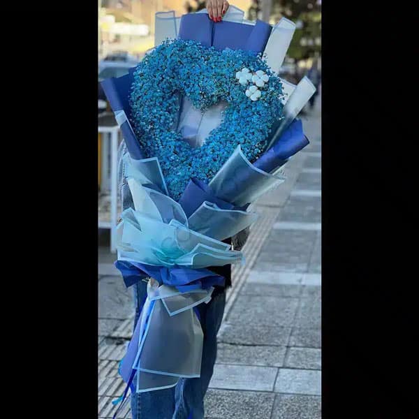 گل ژیپسوفیلیا آبی
