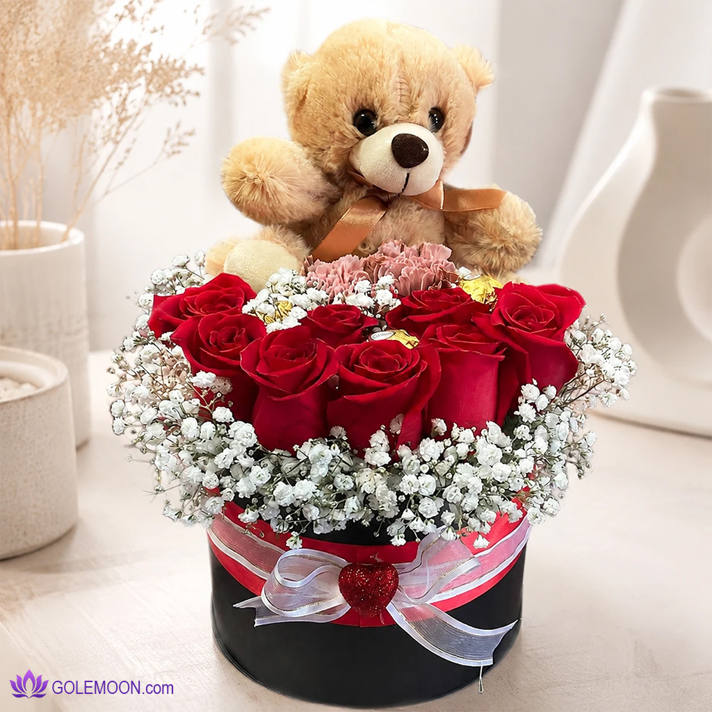 خرید باکس گل زاندر خرید باکس گل زاندر
