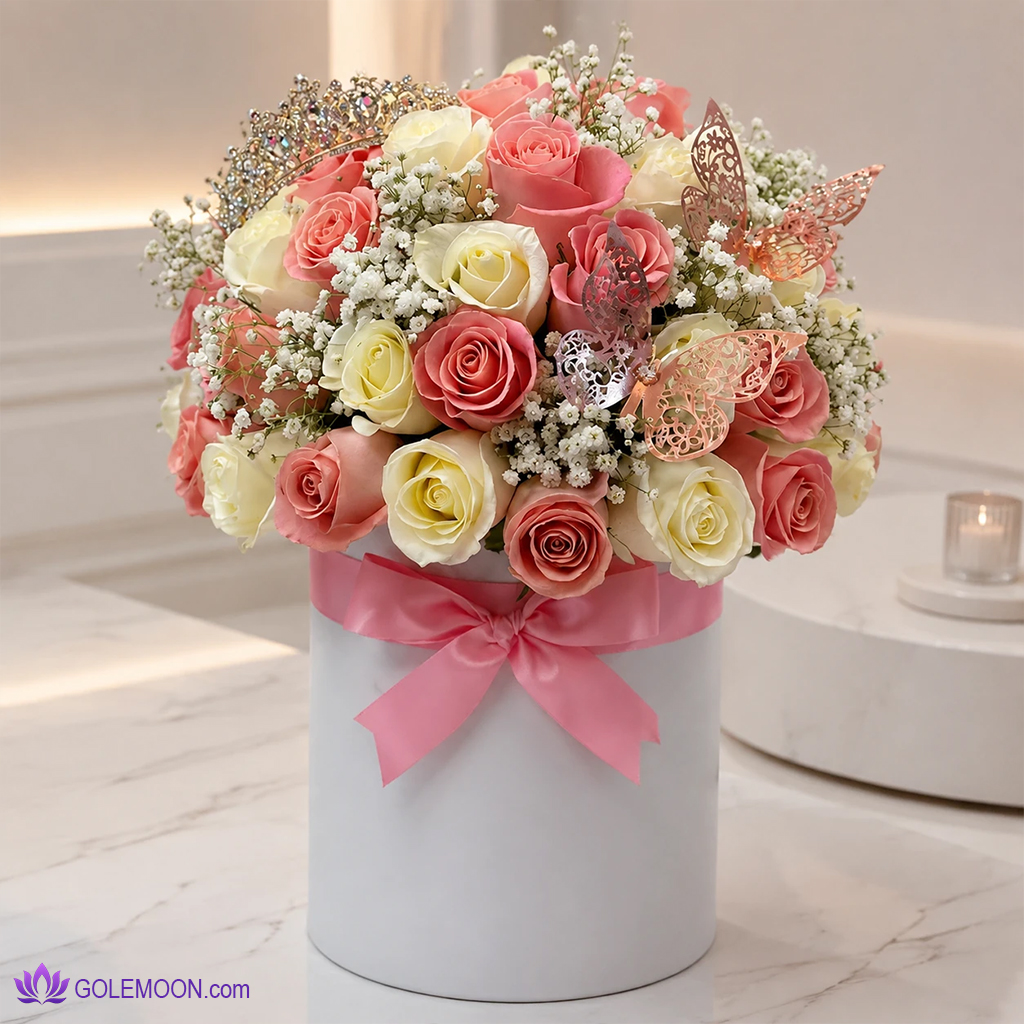 خرید باکس گل لوته خرید باکس گل لوته