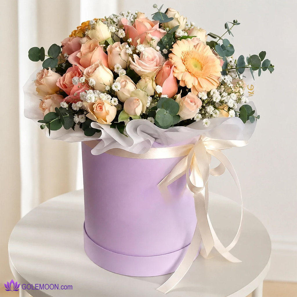خرید باکس گل پنه لوپه خرید باکس گل پنه لوپه
