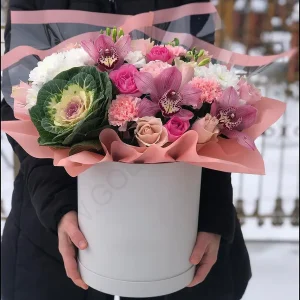 خرید باکس گل فلاویا