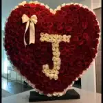 خرید باکس گل حرف J