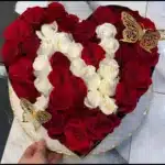 خرید باکس گل حرف N