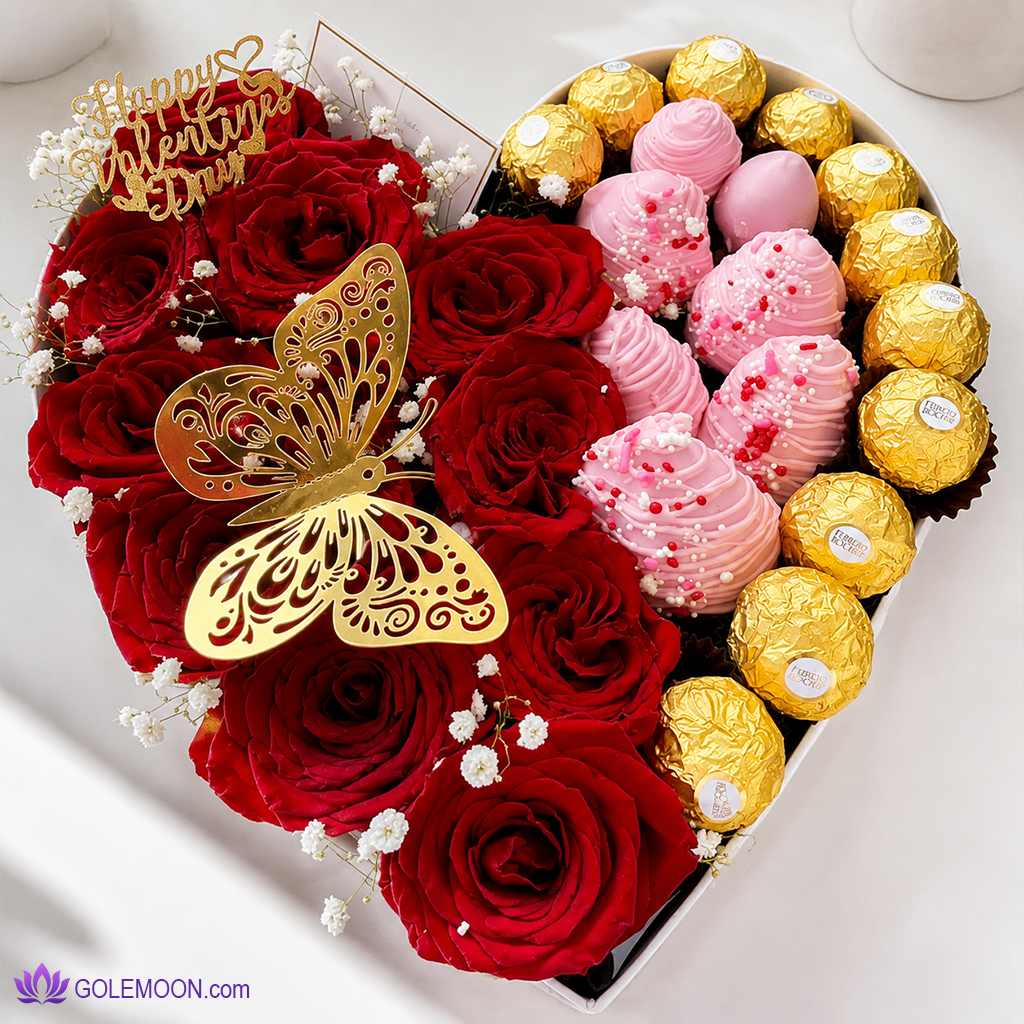 خرید باکس گل آرمان خرید باکس گل آرمان