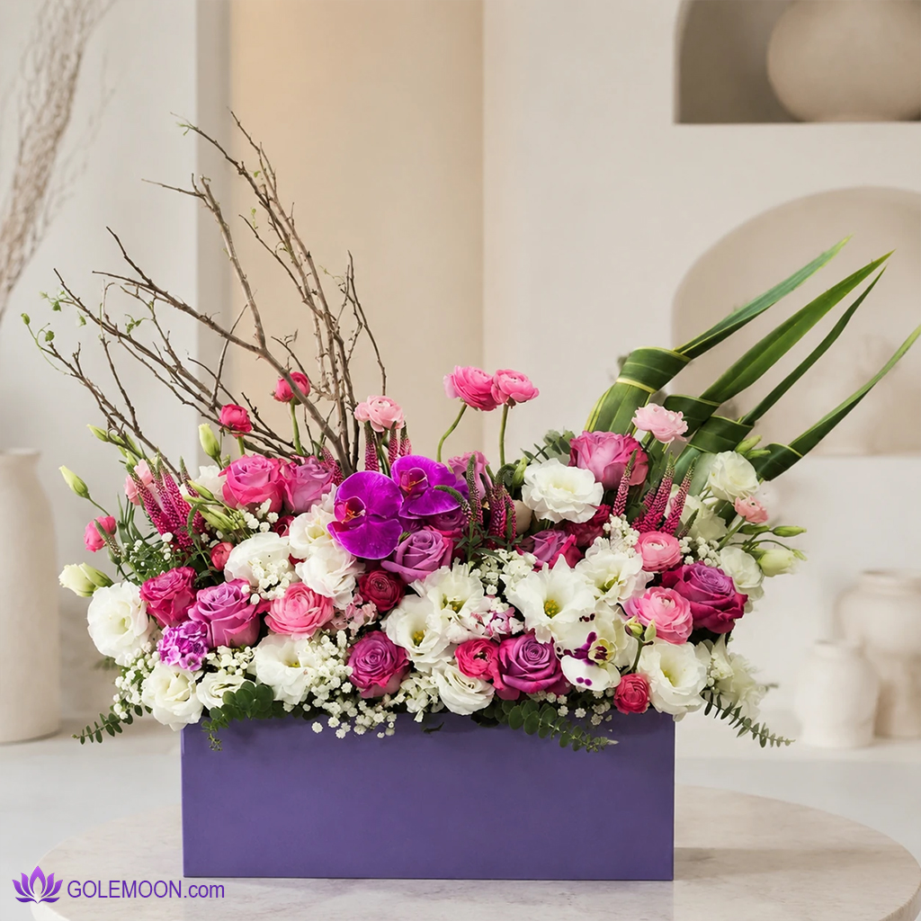 خرید باکس گل استفان خرید باکس گل استفان