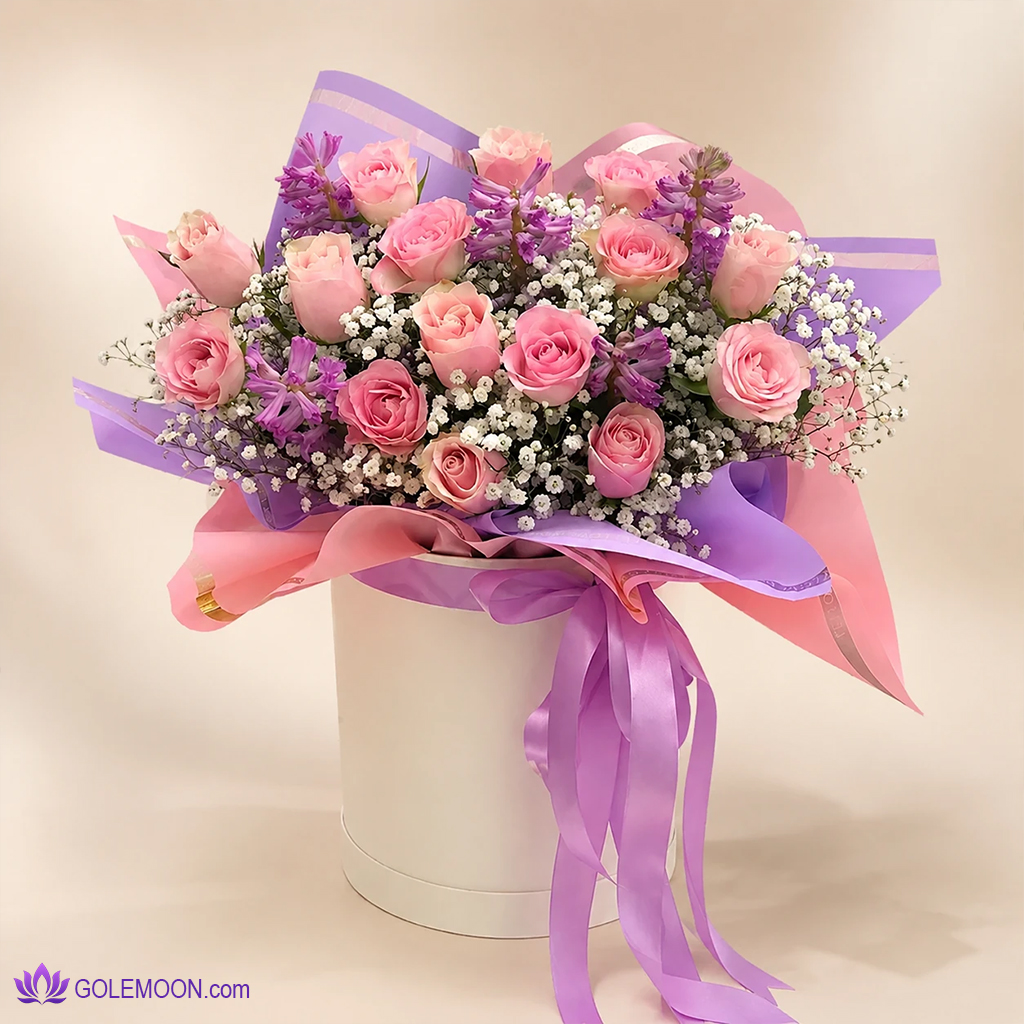 خرید باکس گل ایرنه خرید باکس گل ایرنه