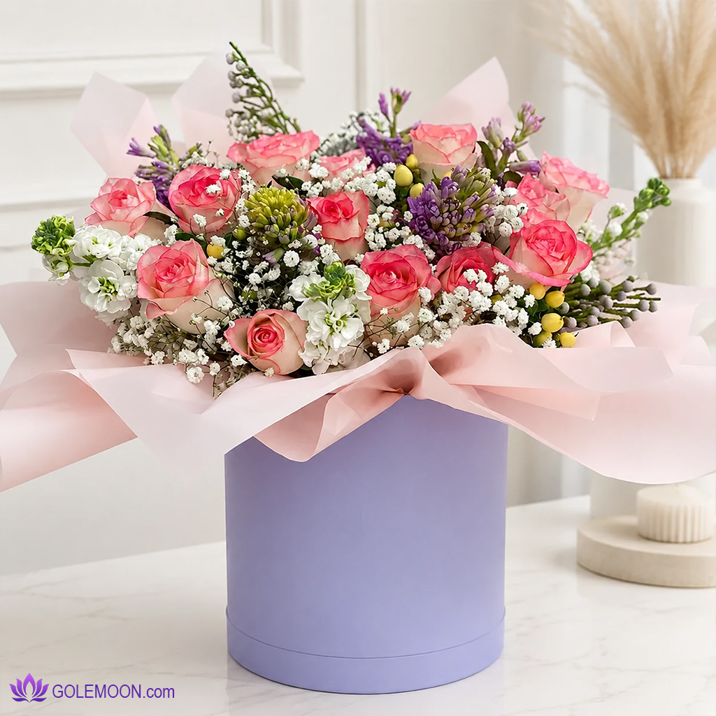 خرید باکس گل برتا خرید باکس گل برتا