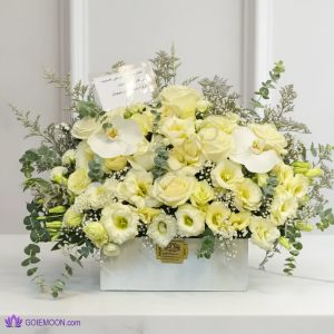 خرید باکس گل ترحیم النا