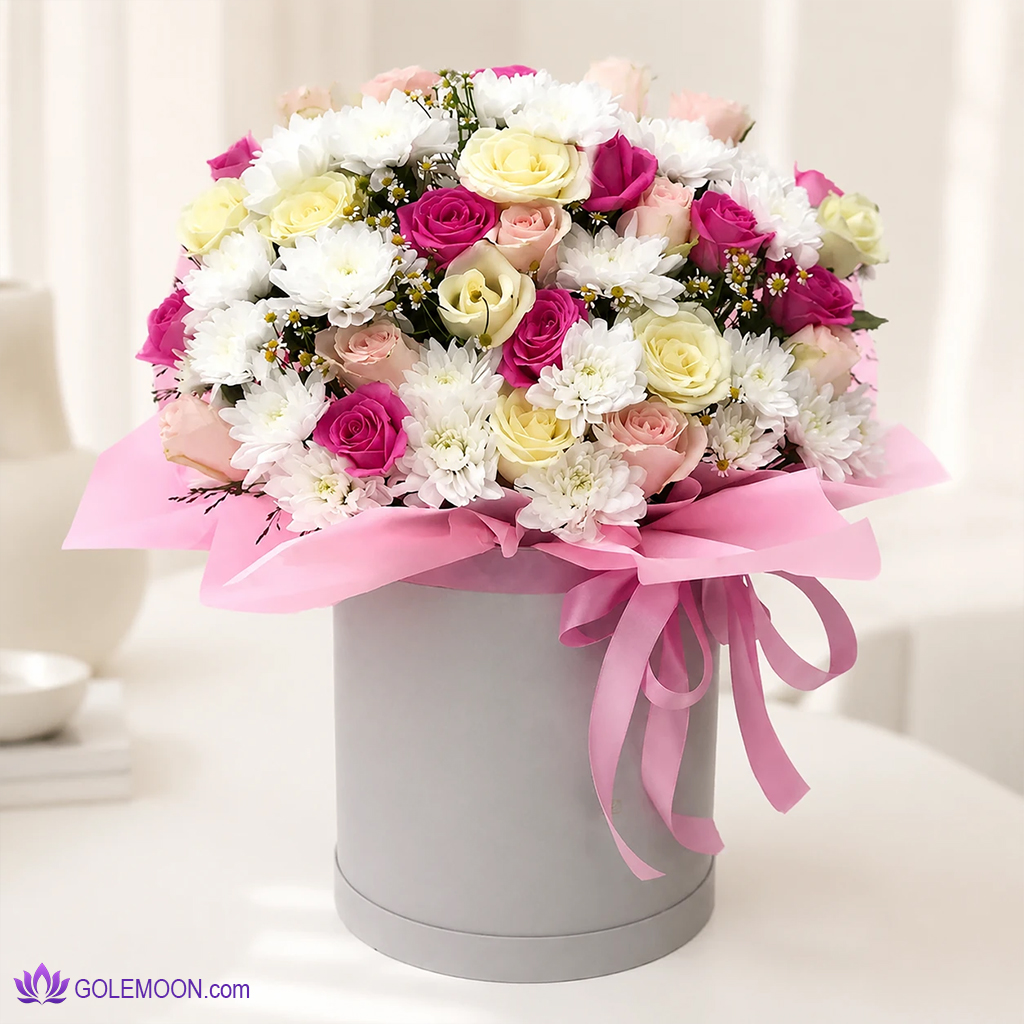 خرید باکس گل رینا خرید باکس گل رینا