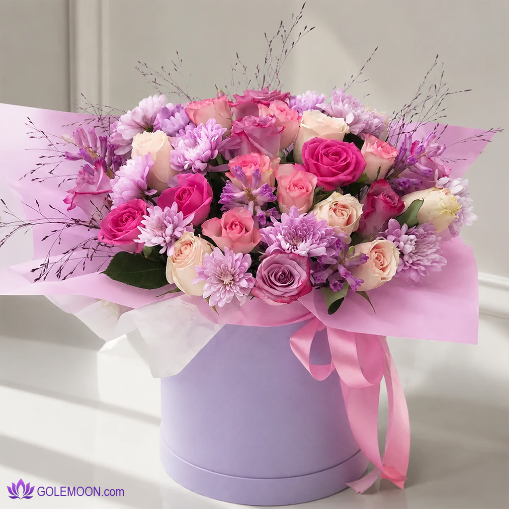 خرید باکس گل سرنا خرید باکس گل سرنا