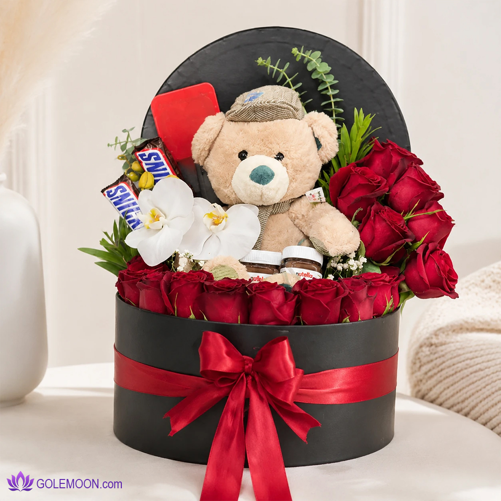 خرید باکس گل پرندخت خرید باکس گل پرندخت
