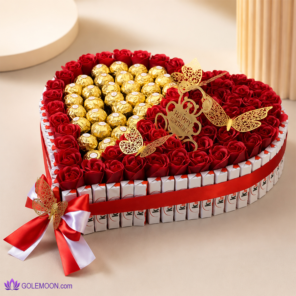 خرید باکس گل پریزاد خرید باکس گل پریزاد