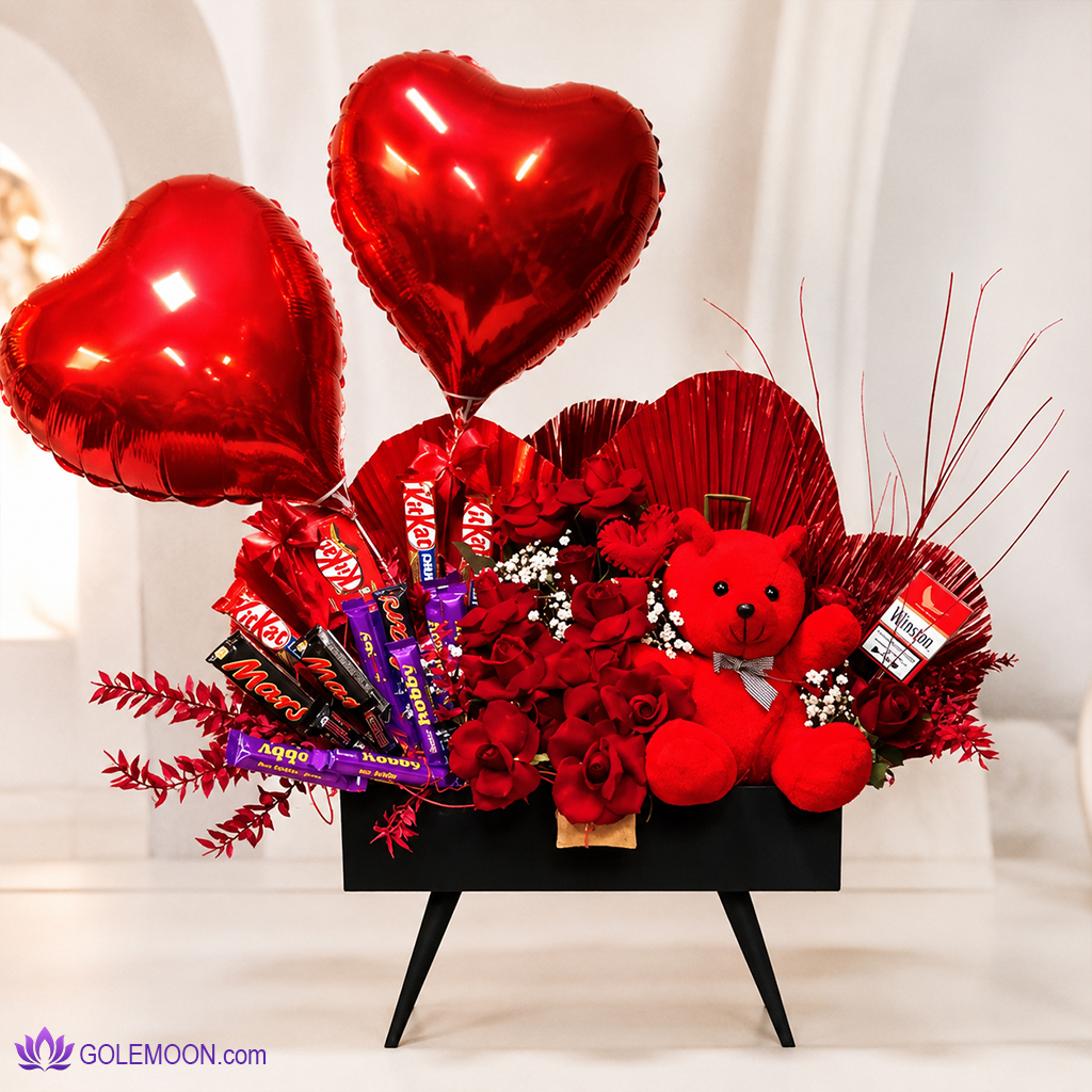 خرید باکس گل پریچهره خرید باکس گل پریچهره