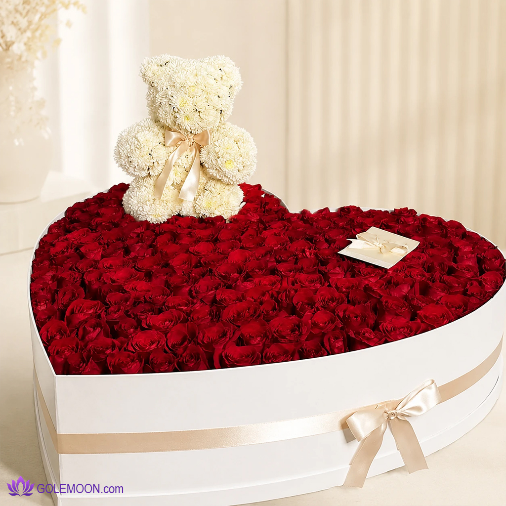 خرید باکس گل ژانیتا خرید باکس گل ژانیتا