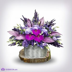 خرید سبد گل مارسل