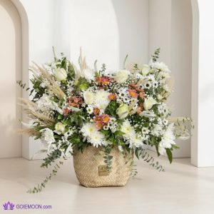 خرید سبد گل ترانه