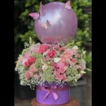 خرید باکس گل وردی