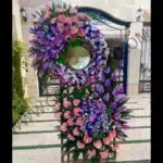 خرید تاج گل تبریک آراه