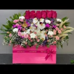 خرید باکس گل وسیمه