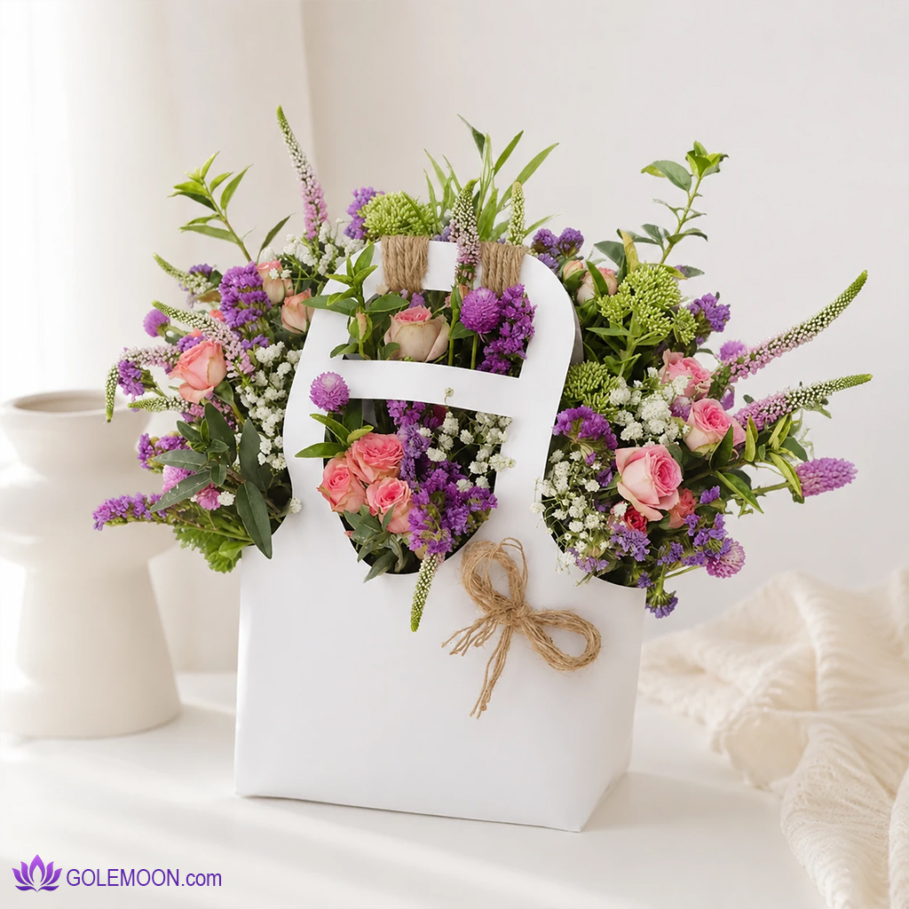 خرید باکس گل وسمه خرید باکس گل وسمه