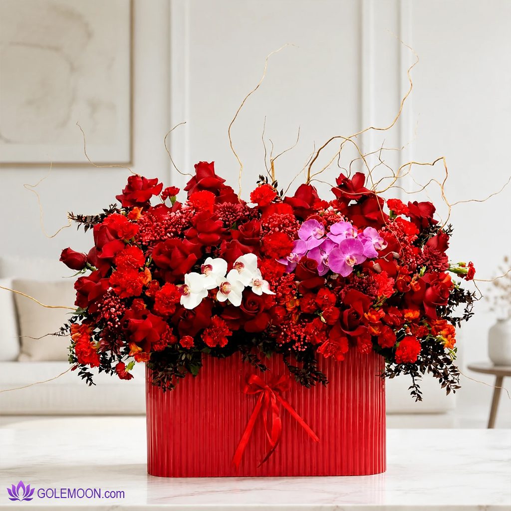 خرید باکس گل کیادخت خرید باکس گل کیادخت