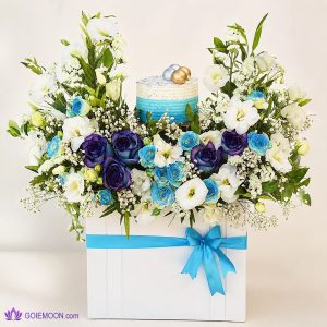 خرید باکس گل کیانه