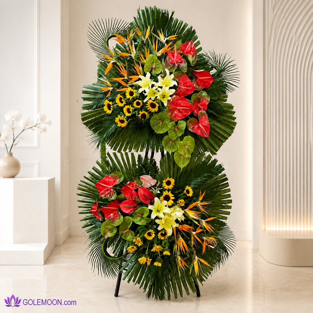خرید تاج گل افرا خرید تاج گل افرا