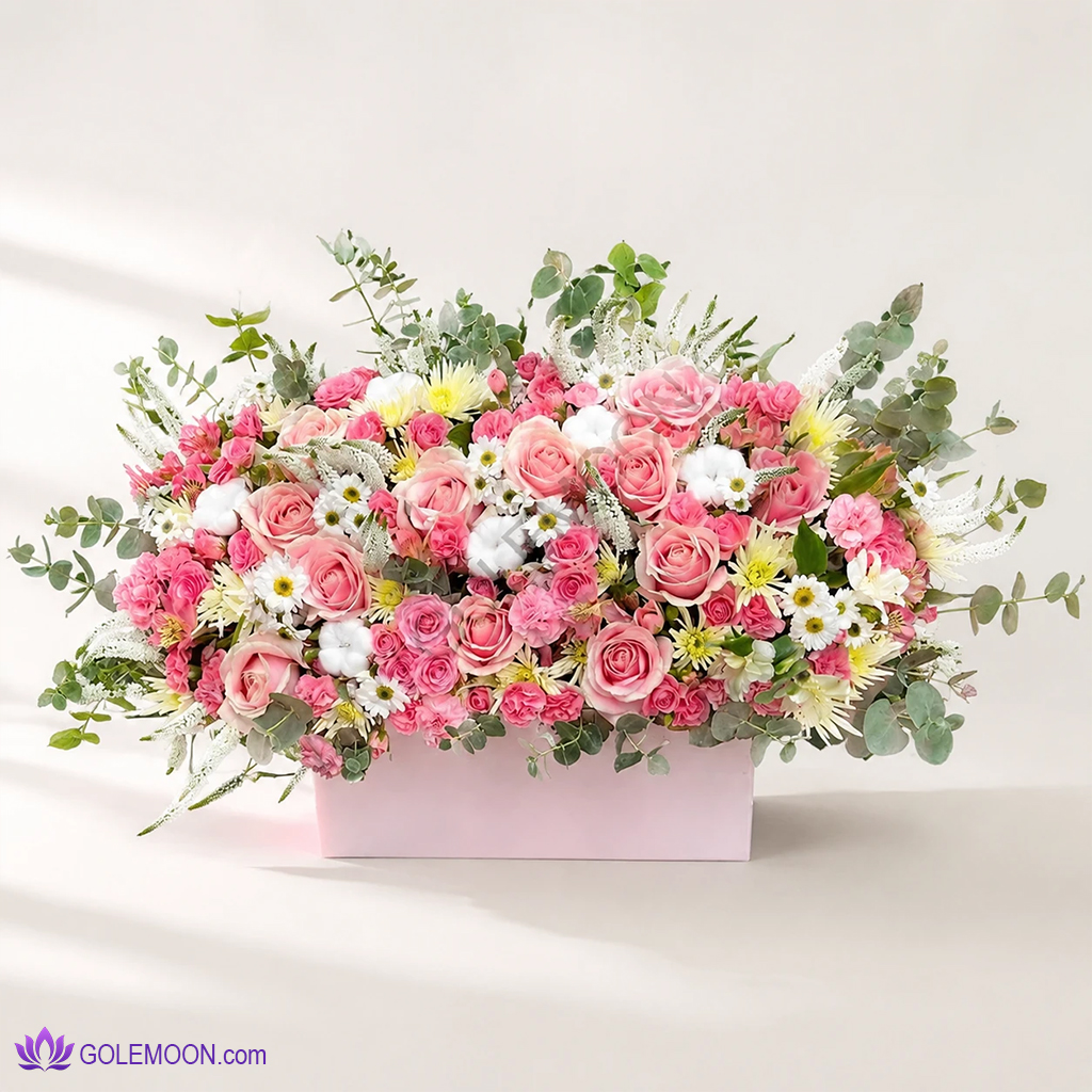 خرید باکس گل پوجا خرید باکس گل پوجا