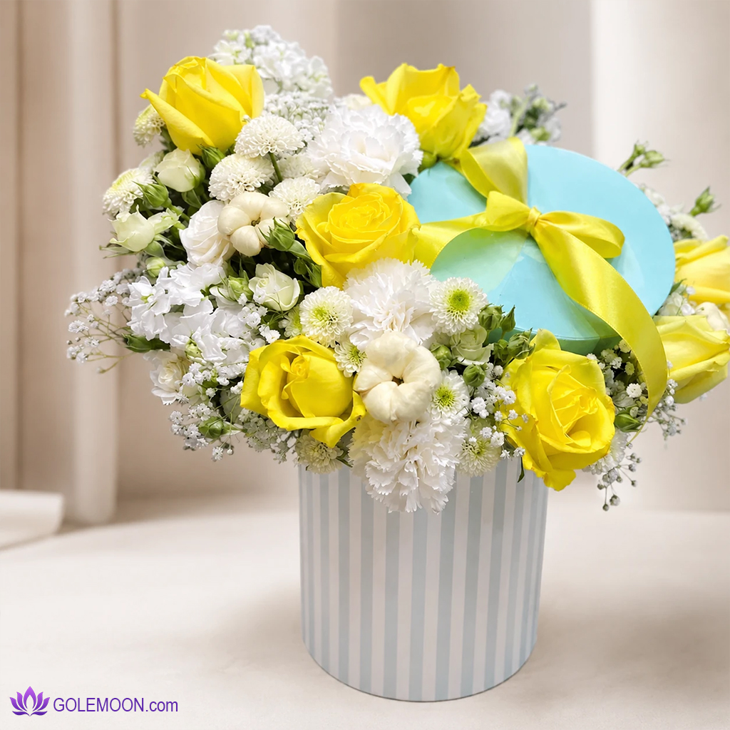 خرید باکس گل یانار خرید باکس گل یانار