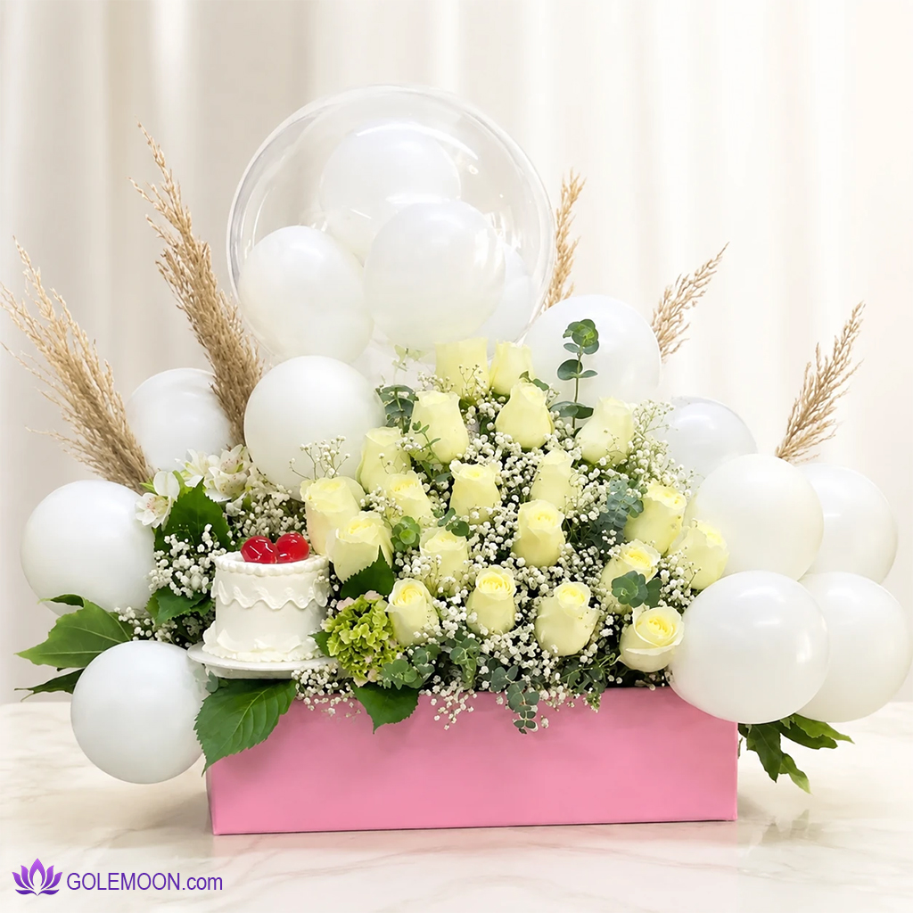 خرید باکس گل یسرا خرید باکس گل یسرا