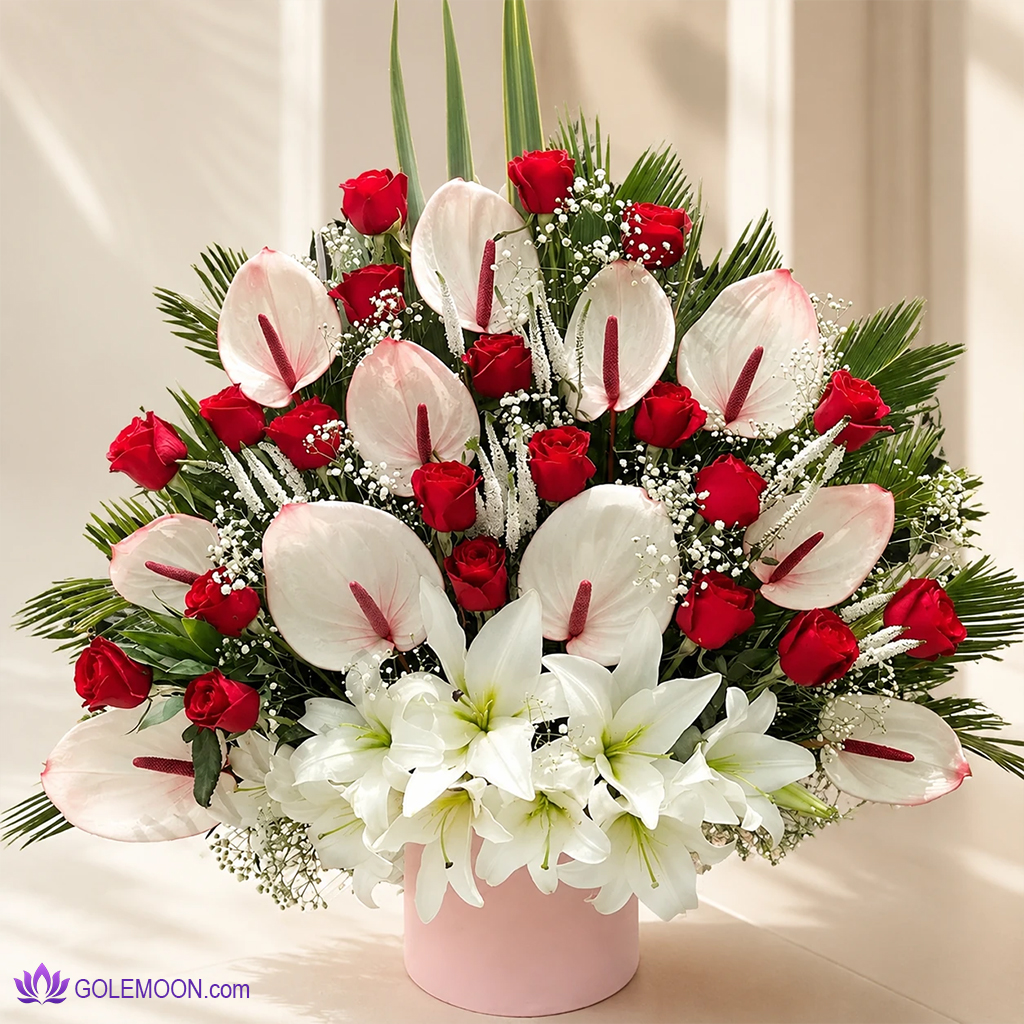 خرید باکس گل یگانه خرید باکس گل یگانه