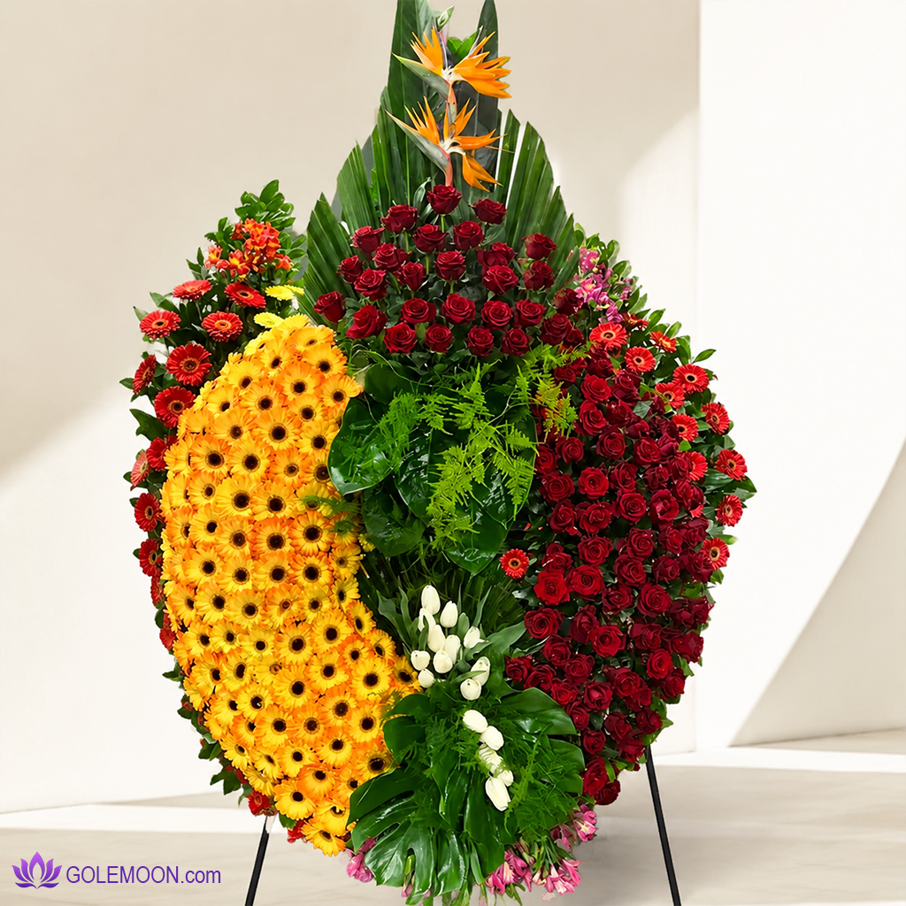 خرید تاج گل هوما خرید تاج گل هوما