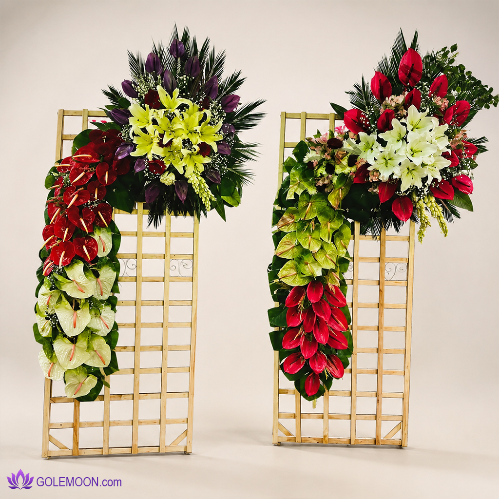 خرید تاج گل پریچه خرید تاج گل پریچه